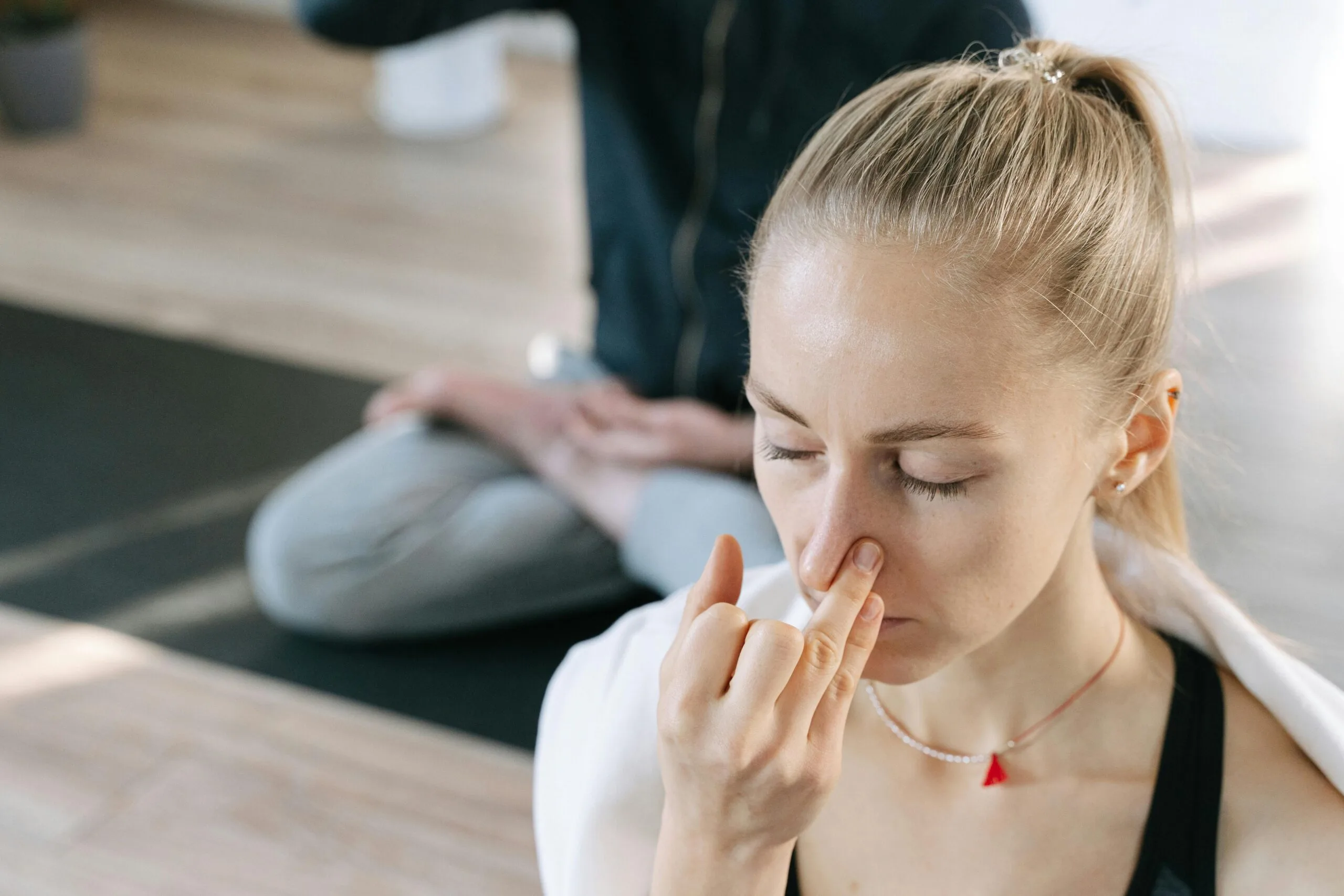 Meditation and breathing yoga at home in Delhi NCR for mental peace