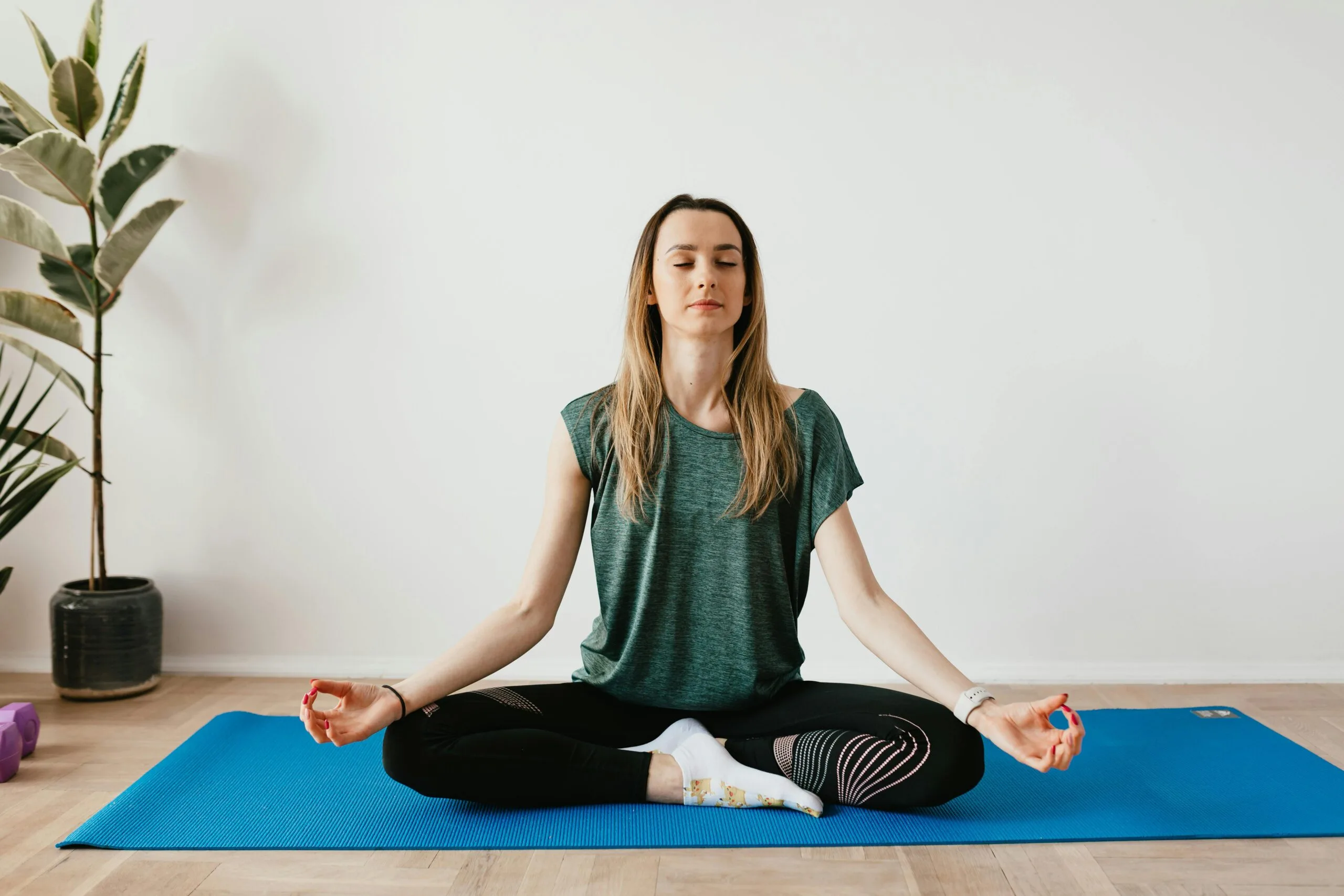 Stress relief and mind relaxation yoga at home in Delhi NCR
